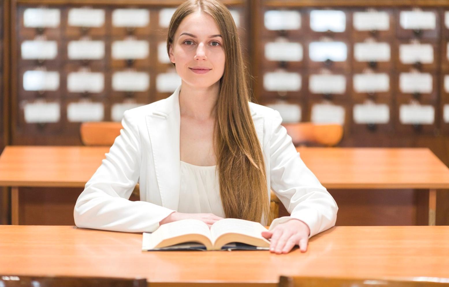 Peaceful home study environment with financial learning materials