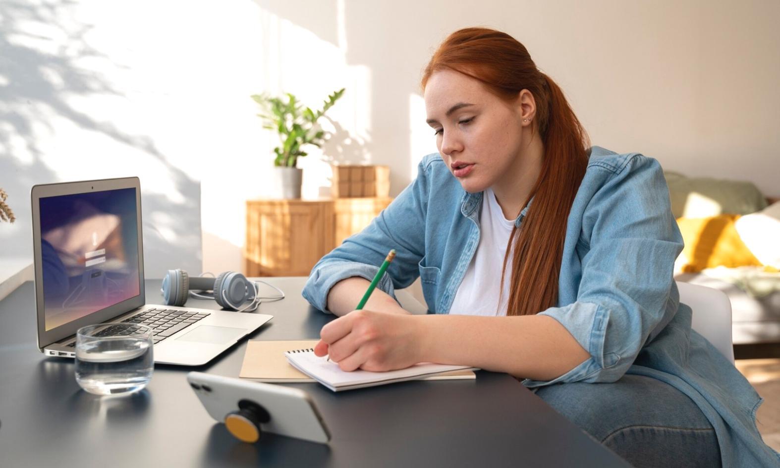 Financial planning session with charts and analysis